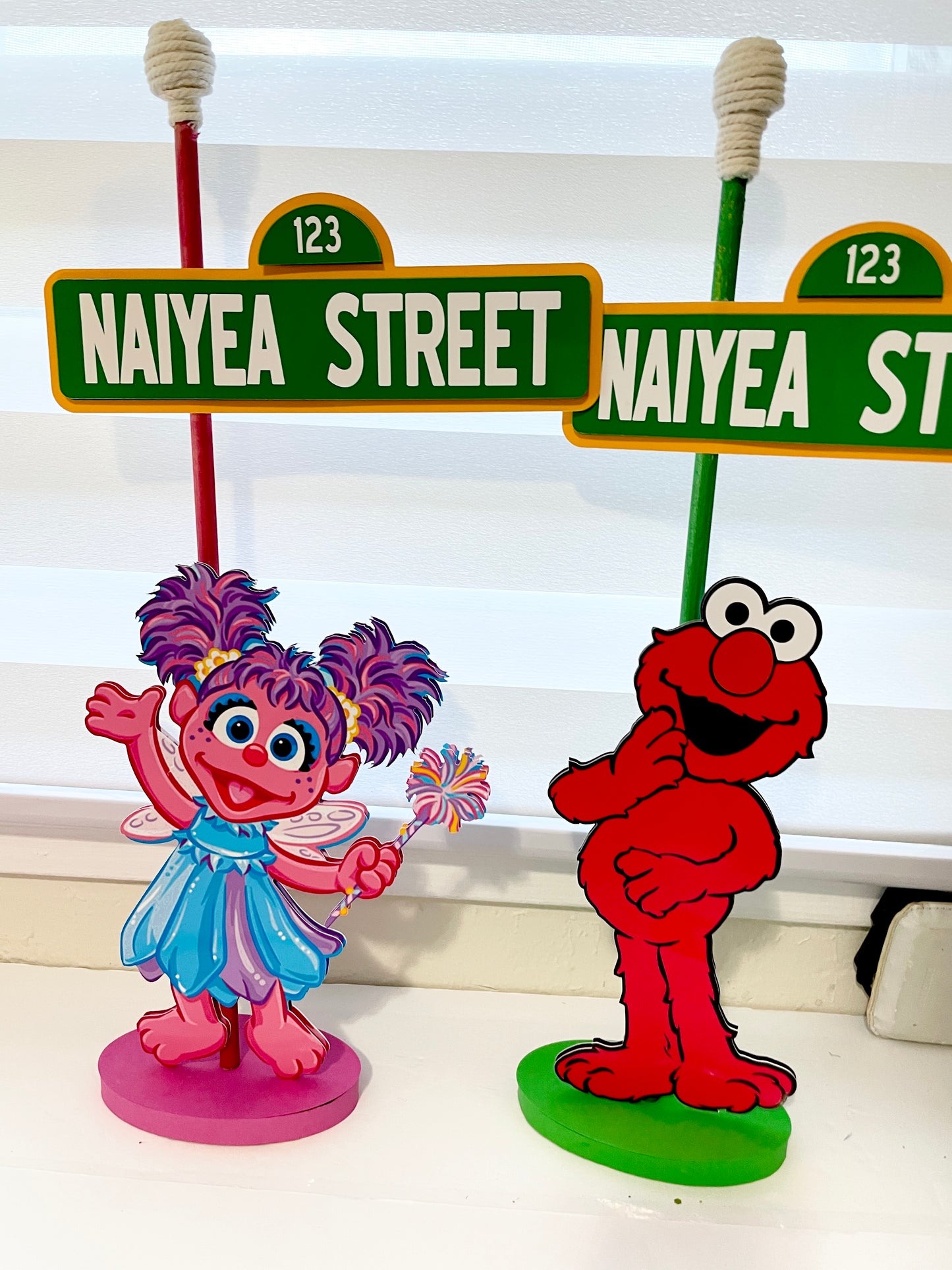 Elmo Sesame Street centerpieces set