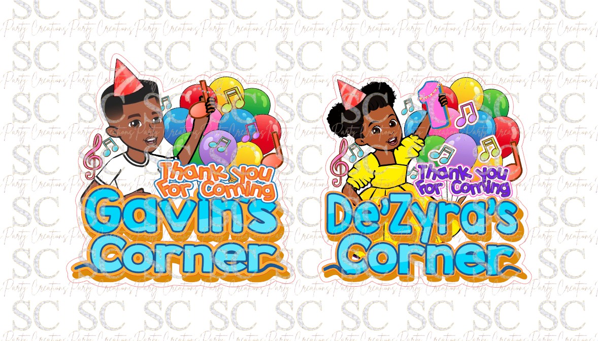 Gracie“s Corner Water labels