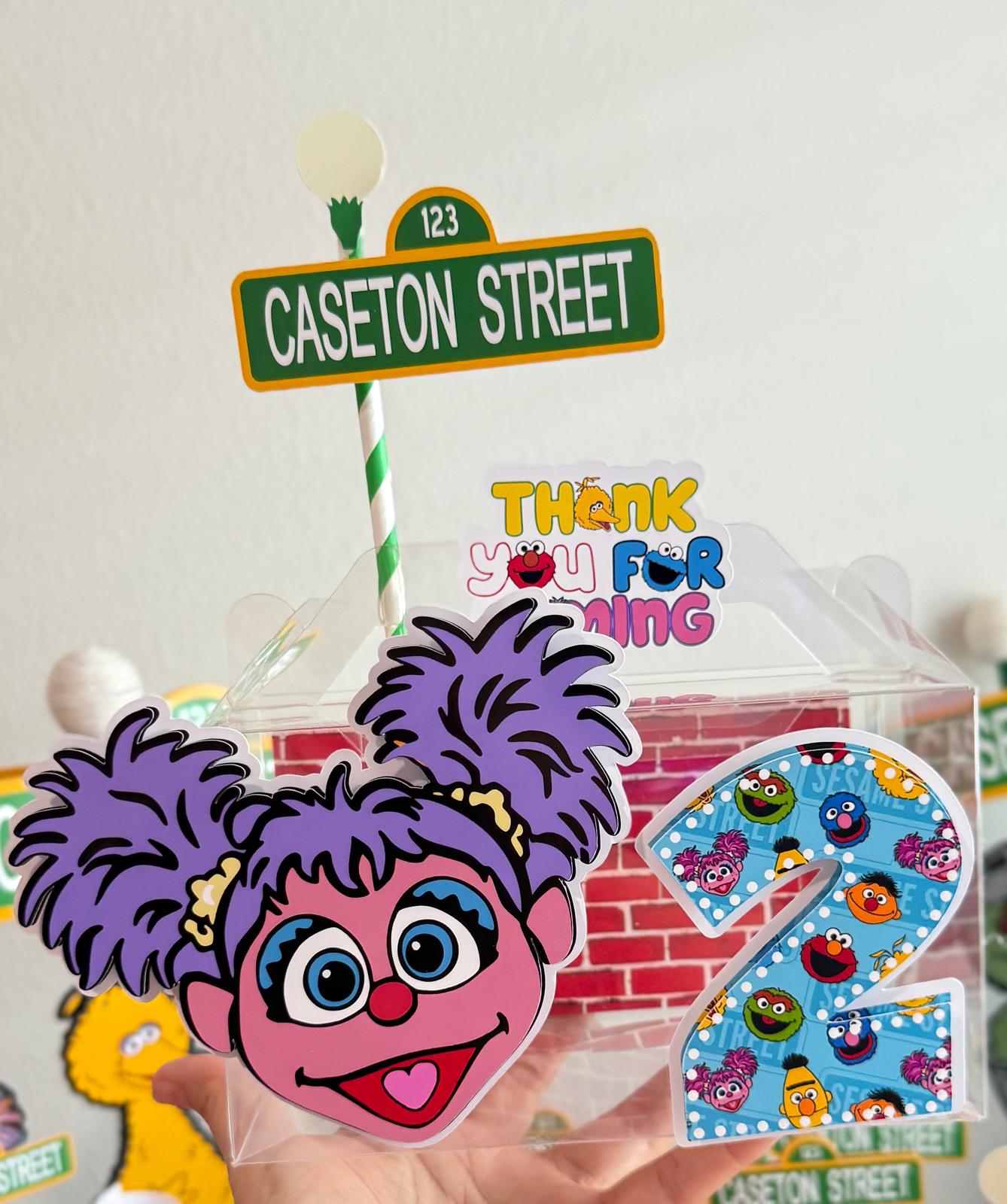 Sesame Street Favor boxes