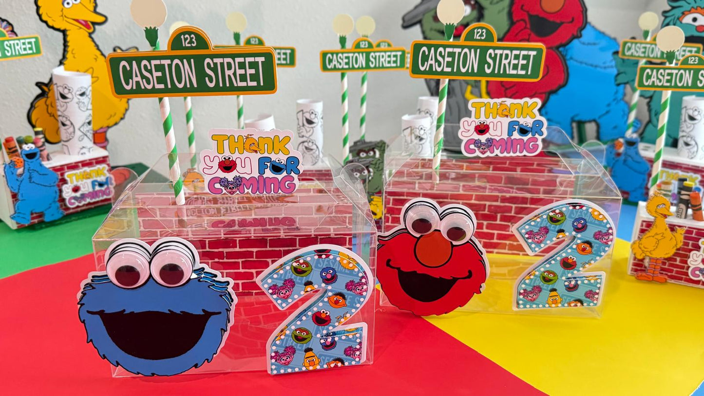 Elmo Sesame Street centerpieces set