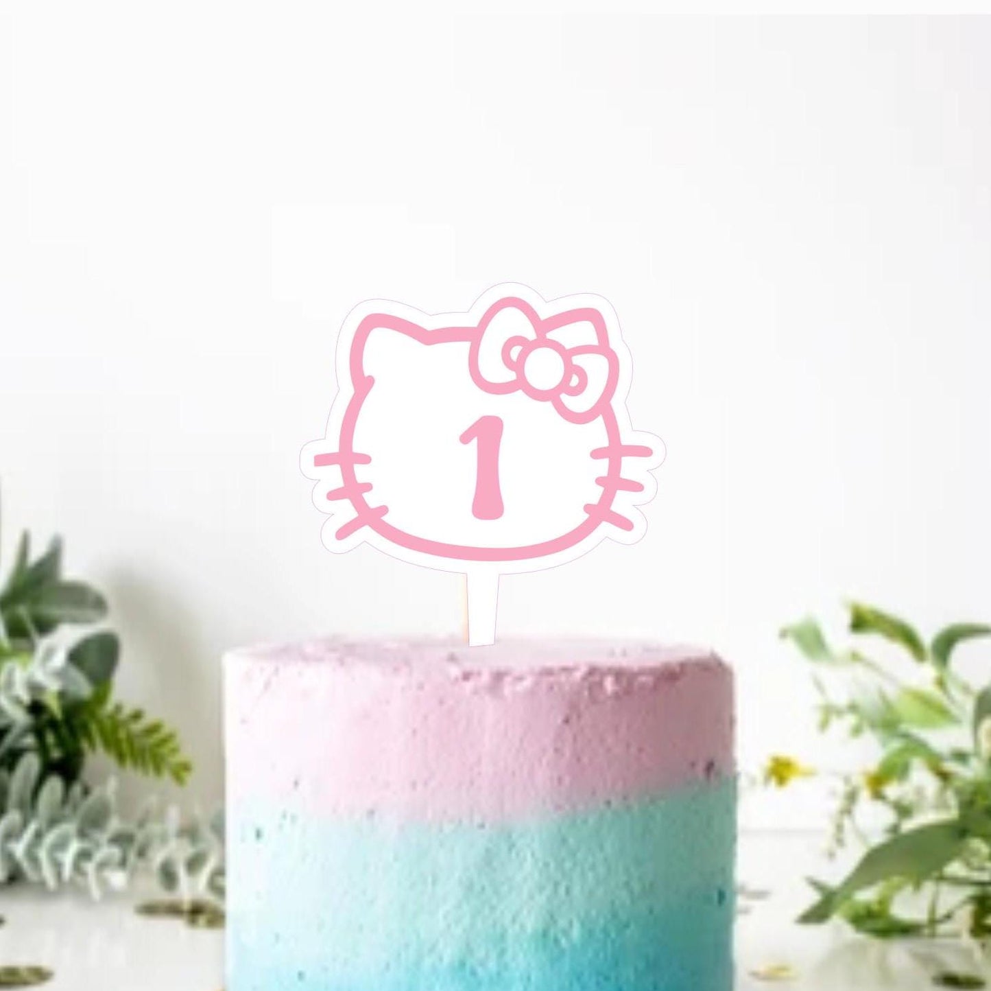 Hello Kitty Cake topper acrylic