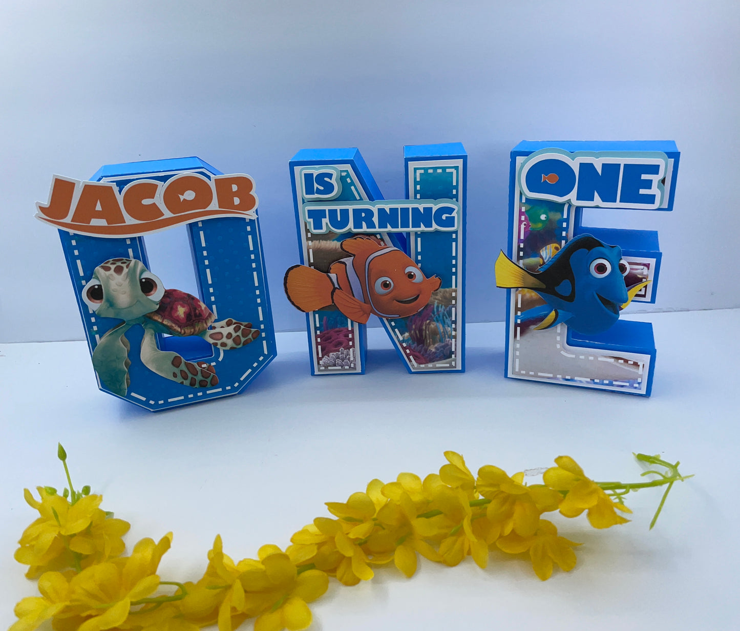FINDING NEMO 3D Letters