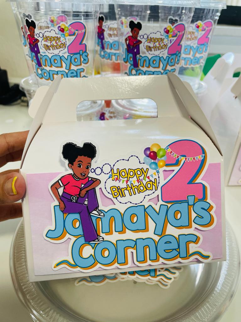 Gracie's Corner party favors turned out amazing #AEJeansSoundOn
