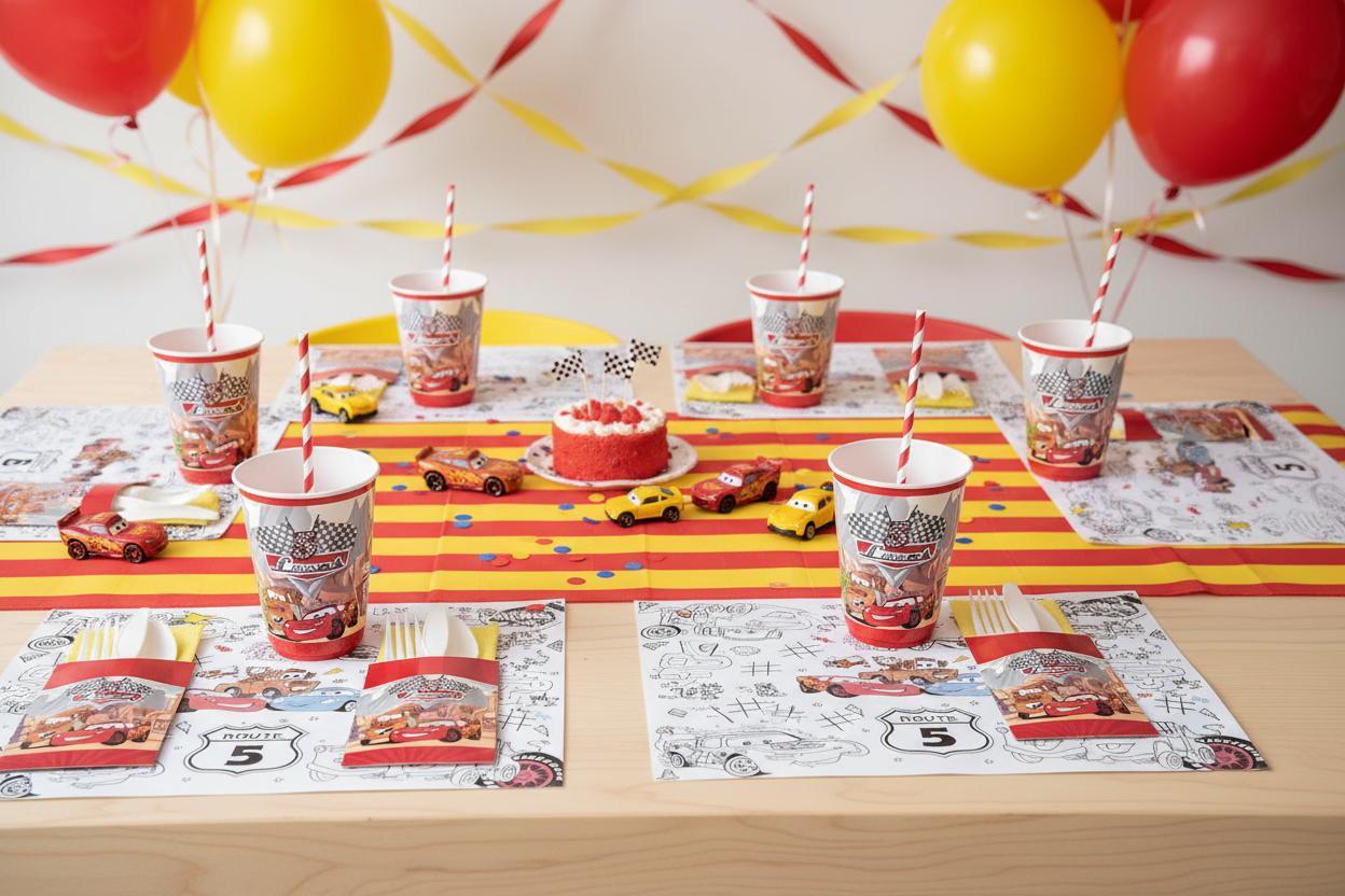 Disney Cars Party Table - Full