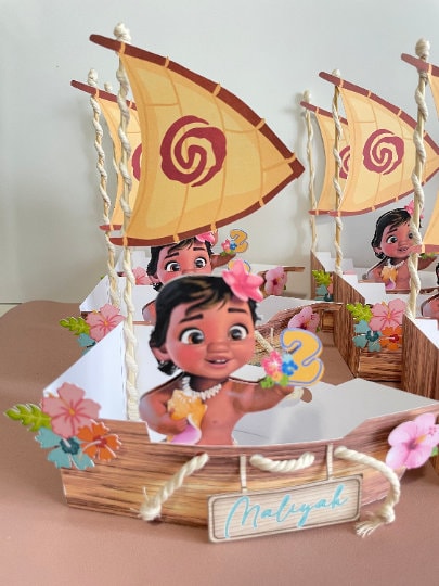 Moana Favor box,