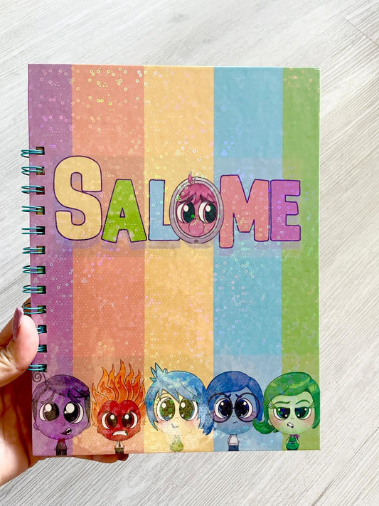 Baby cute kawaii inside out 2 notebook