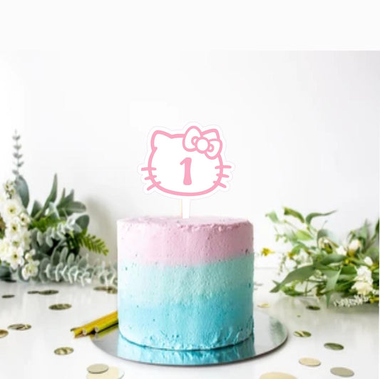 Hello Kitty Cake topper acrylic