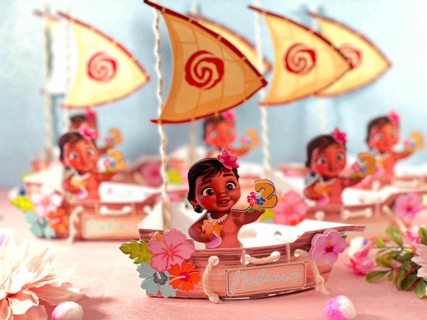 Moana Favor box,