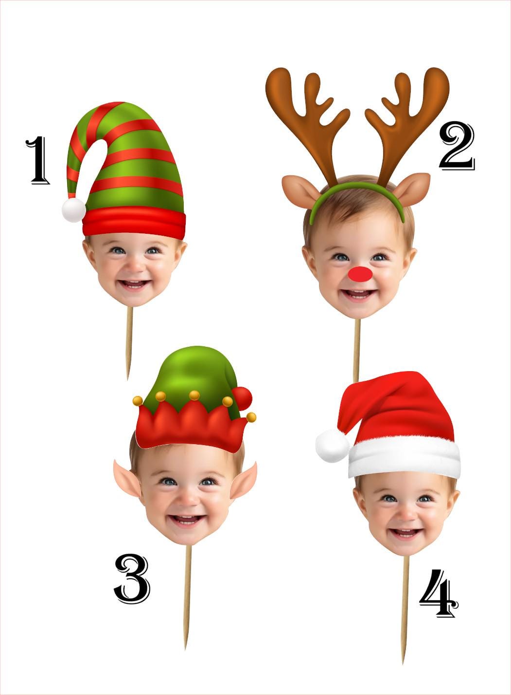 Christmas Cupcake toppers