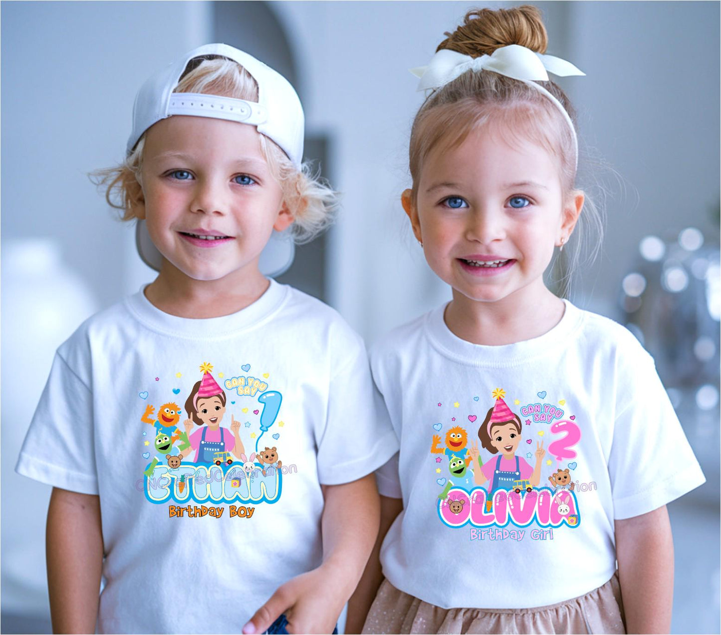 Ms. Rachel 'Can You Say Dada?' Birthday Shirt – Personalized Tee
