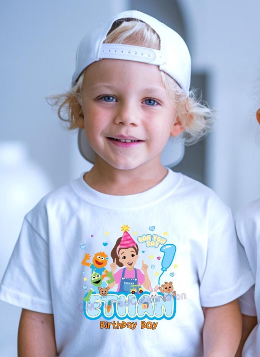 Ms. Rachel 'Can You Say Dada?' Birthday Shirt – Personalized Tee