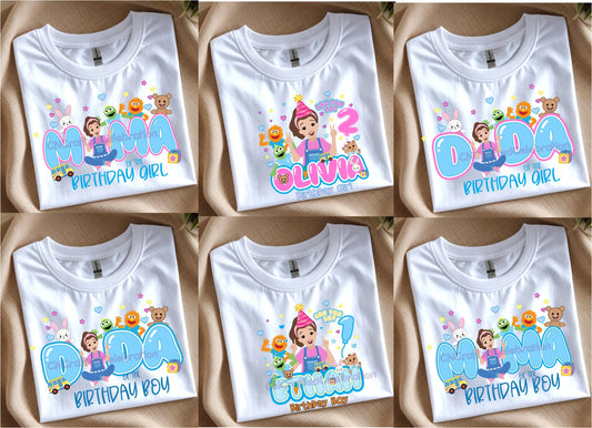 Ms. Rachel 'Can You Say Dada?' Birthday Shirt – Personalized Tee