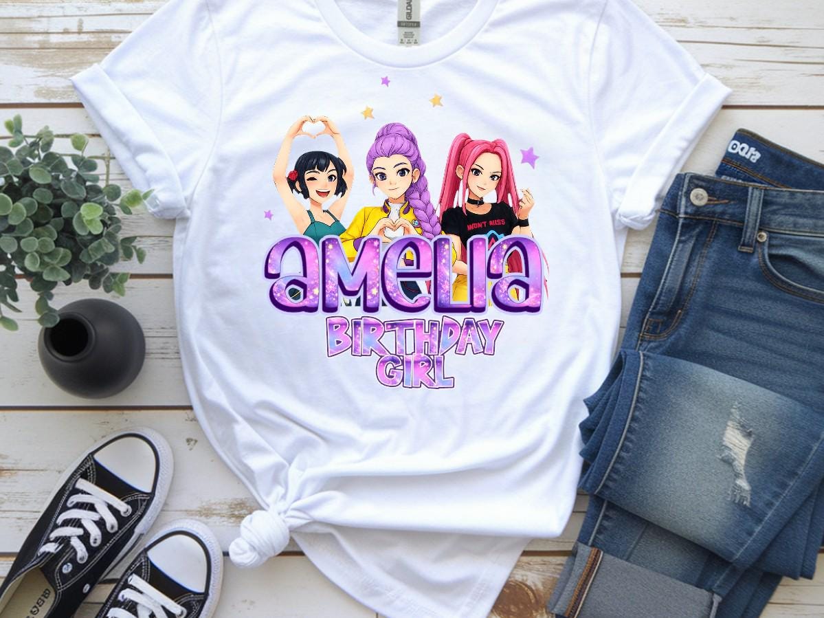 Huntri X Inspired Birthday Shirt – Birthday Girl Tee – Cute Birthday Outfit – Fan Gift
