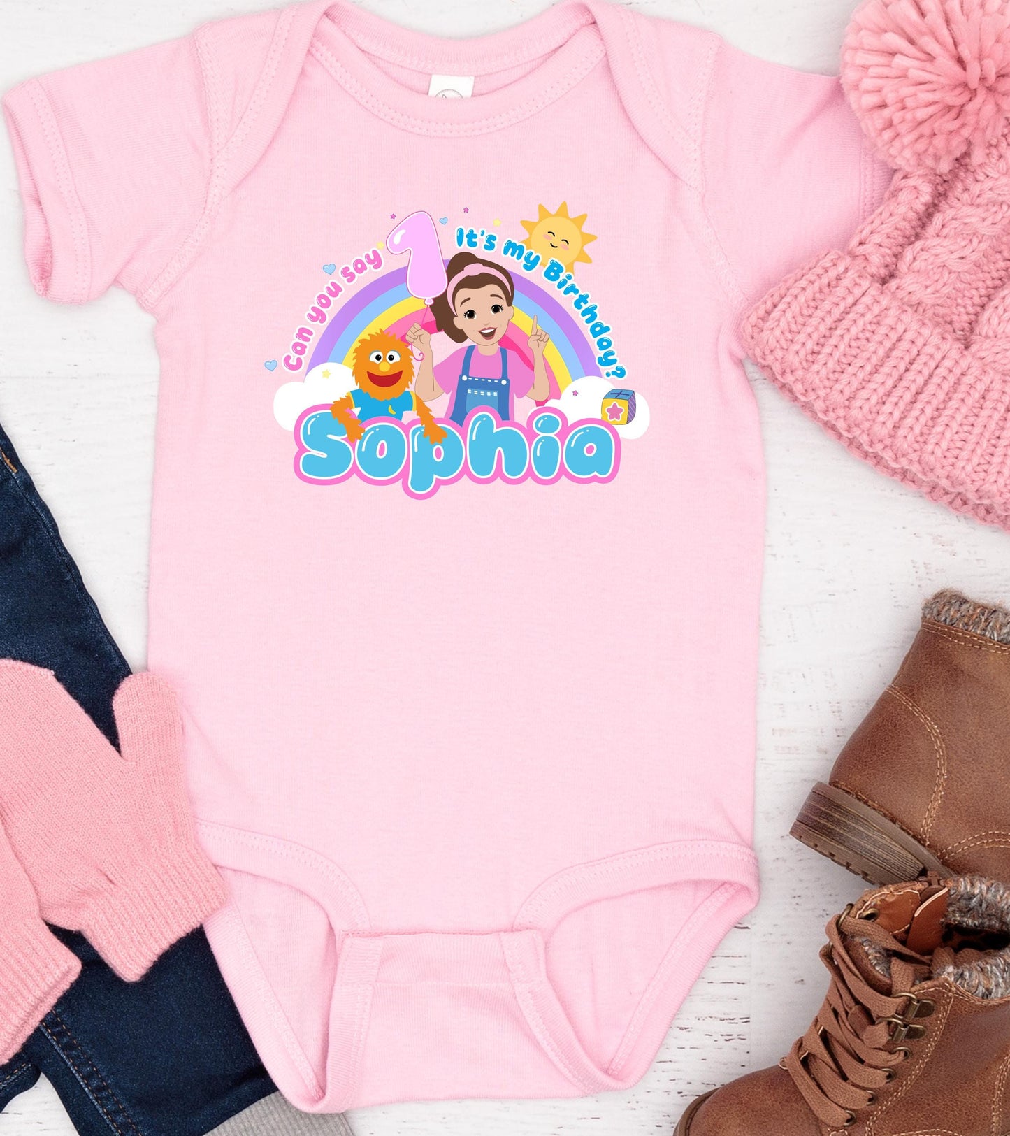 Ms. Rachel 'Can You Say?' Personalized Birthday Shirt – Family Tee