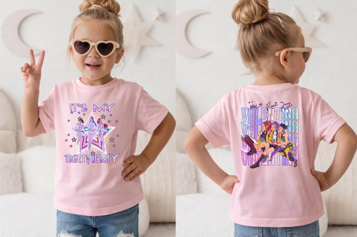 Huntri X Inspired Birthday Shirt – Birthday Girl Tee – Cute Birthday Outfit – Fan Gift