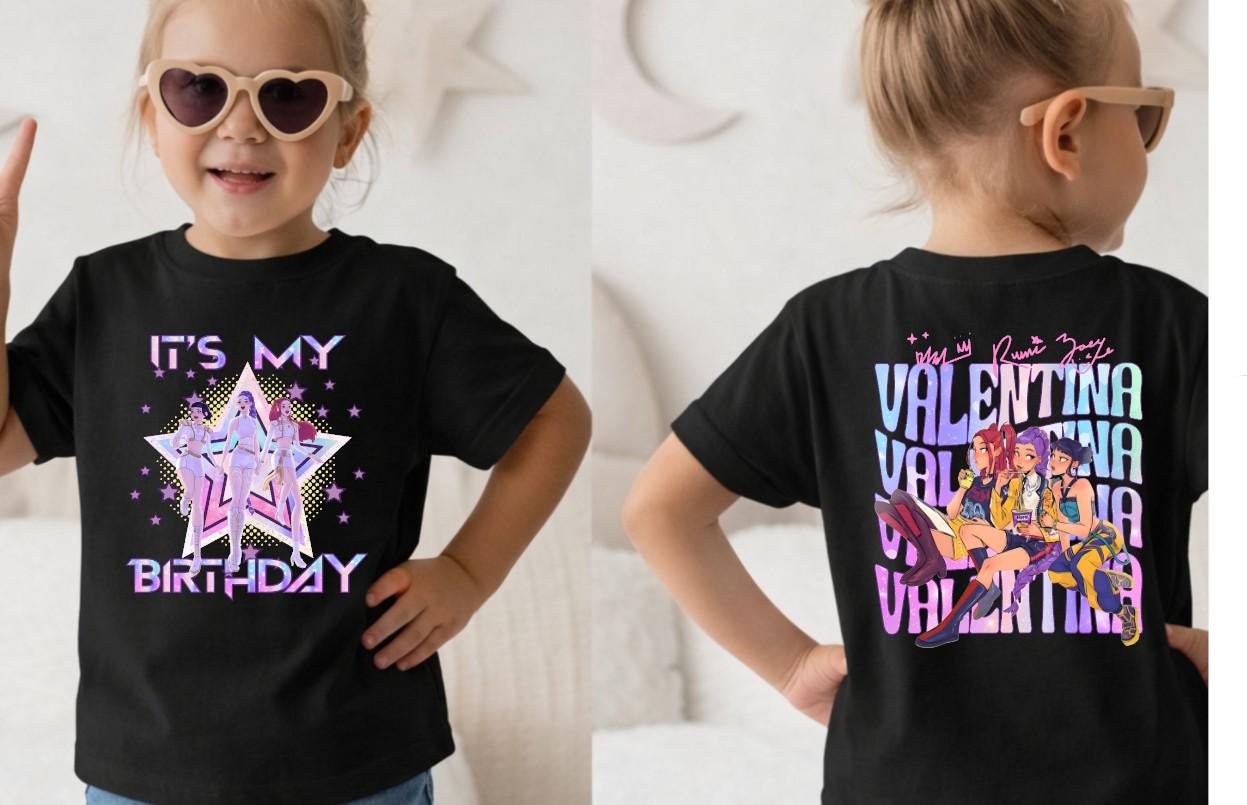 Huntri X Inspired Birthday Shirt – Birthday Girl Tee – Cute Birthday Outfit – Fan Gift