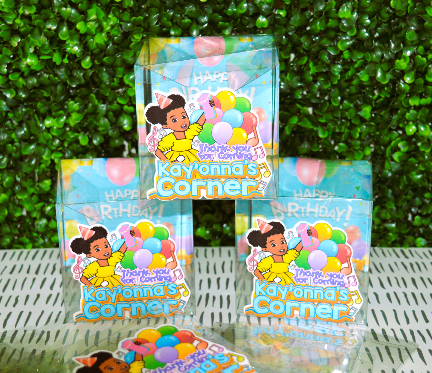 GRACIE´S CORNER Favor Boxes